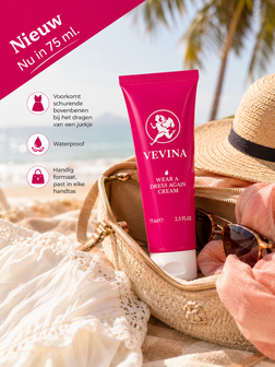 Vevina Wear a dress again cream 75 ml beschermt tegen schurende bovenbenen